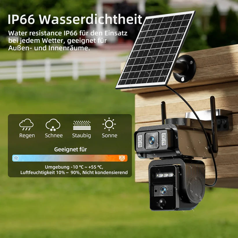 ✨60% OFF Tonight Only ⚡New solar-powered portable WiFi smart 1080p surveillance camera with two-way audio
