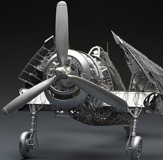 1/32 US NAVY Fighter F6F-5 Hellcat WWII