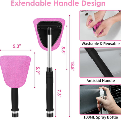 17-piece car cleaning kit