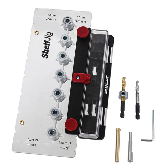 Shelf Drilling Jig – Drill Up to 7 Holes at Once
