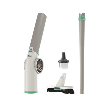 Air jet cleaner that integrates indoor and outdoor cleaning functions