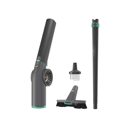 Air jet cleaner that integrates indoor and outdoor cleaning functions