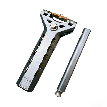 Professional telescopic aluminum alloy slingshot