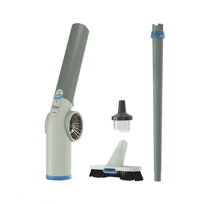 Air jet cleaner that integrates indoor and outdoor cleaning functions