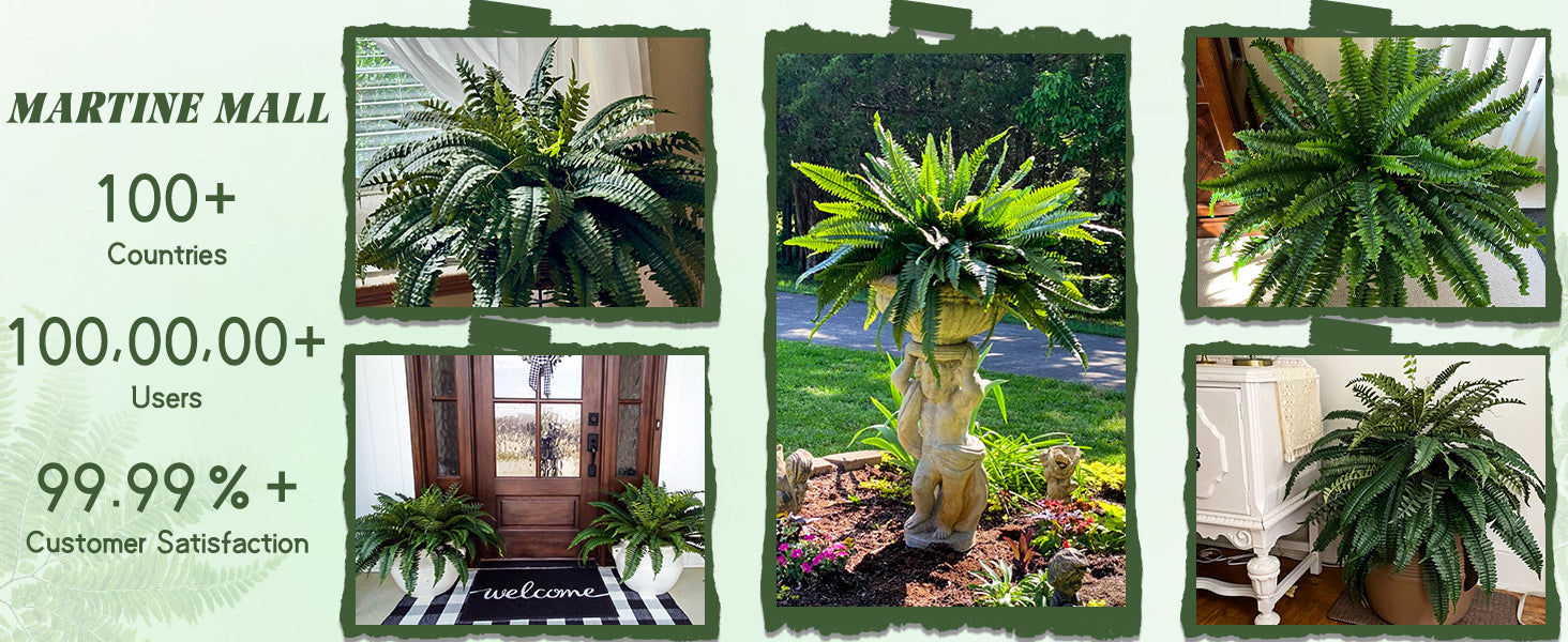 Artificial Boston Fern product detail