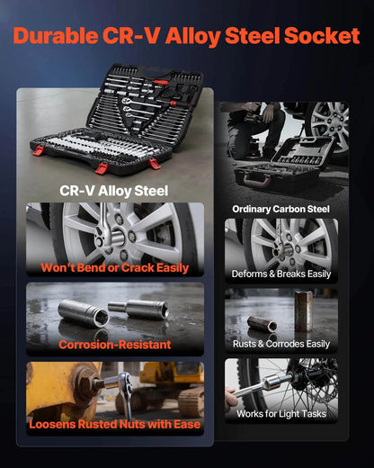 308-Piece Professional Mechanic Tool Set