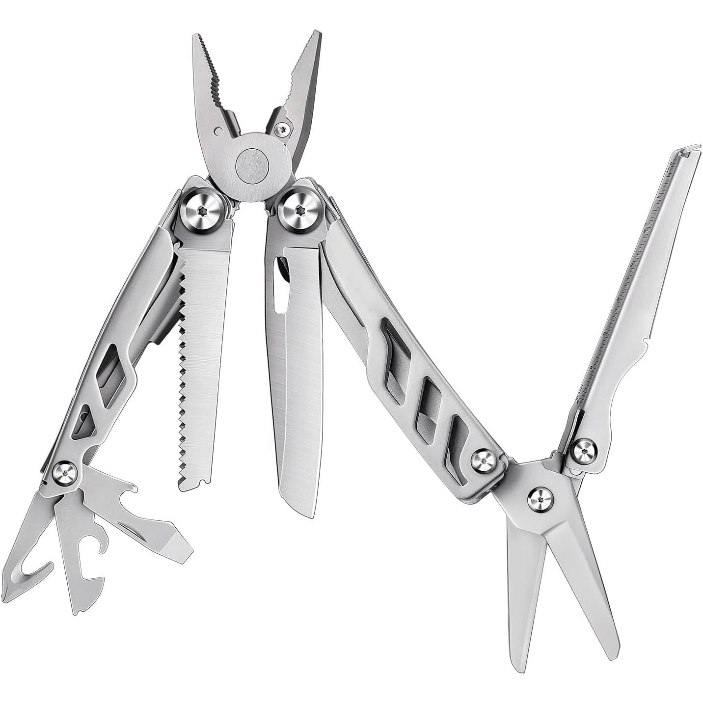 Stainless Steel Multi-Tool (14-in-1) – Premium Durability & Versatility