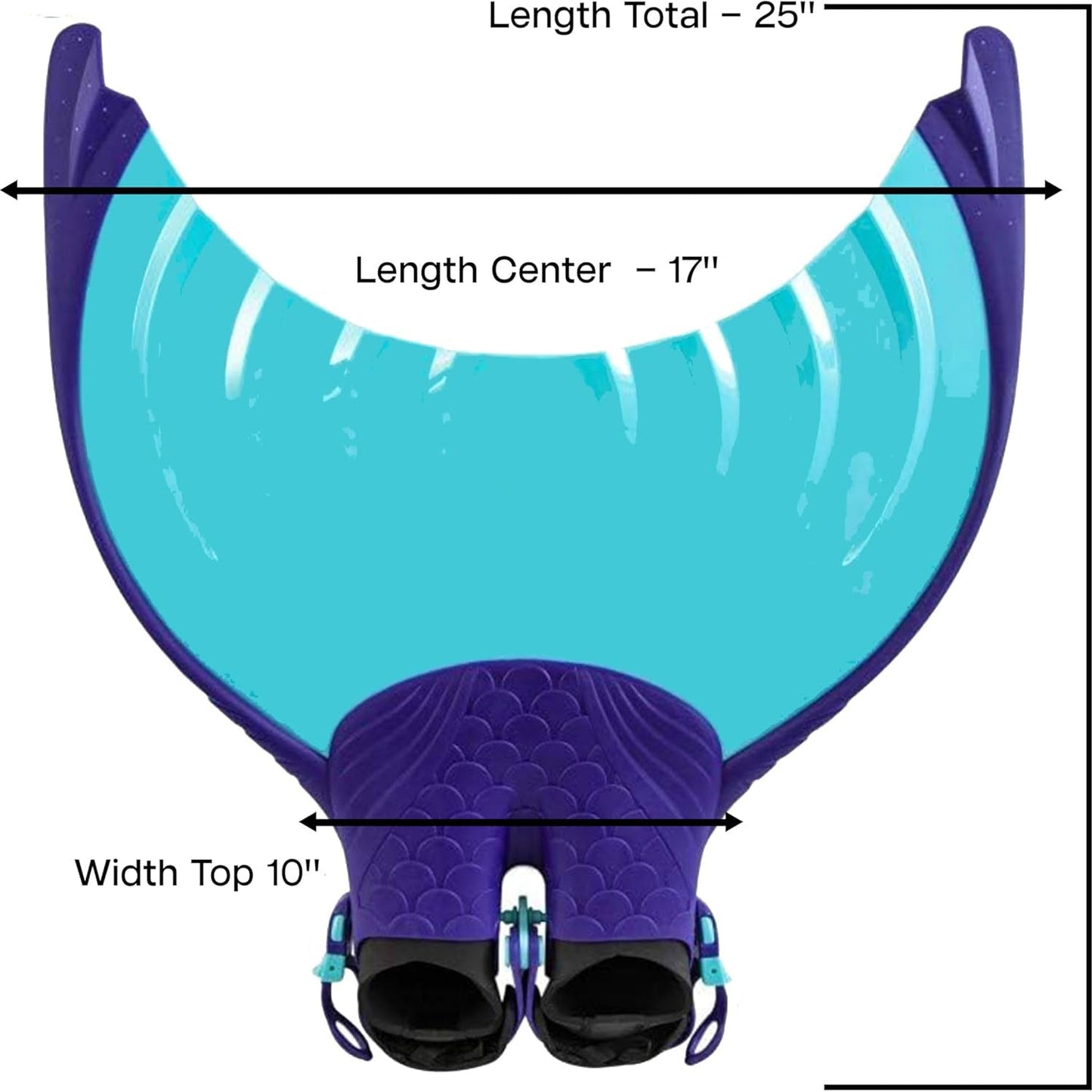 Adult Monofin – Silicone Mermaid Fin for Swimming & Fitness