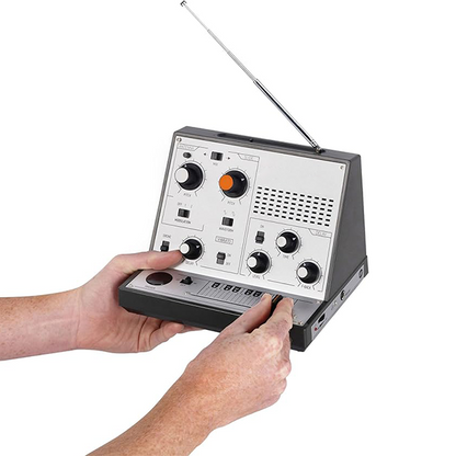 Portable haptic synthesizer retro analog tone
