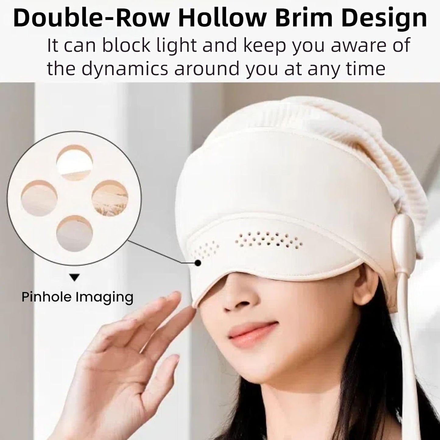 Head Massager – Cap-Style Electric Migraine Relief Massager with Heat