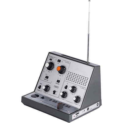 Portable haptic synthesizer retro analog tone
