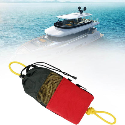 Compact Rescue Throw Rope – High Visibility | Fast Drainage