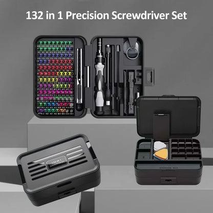 Screwdriver set, identification tool kit with color-coded identification tool