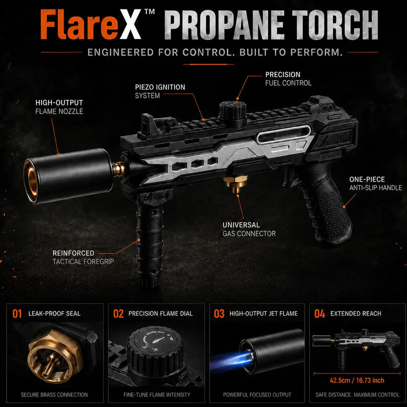 FlareX™ Tactical Propane Torch