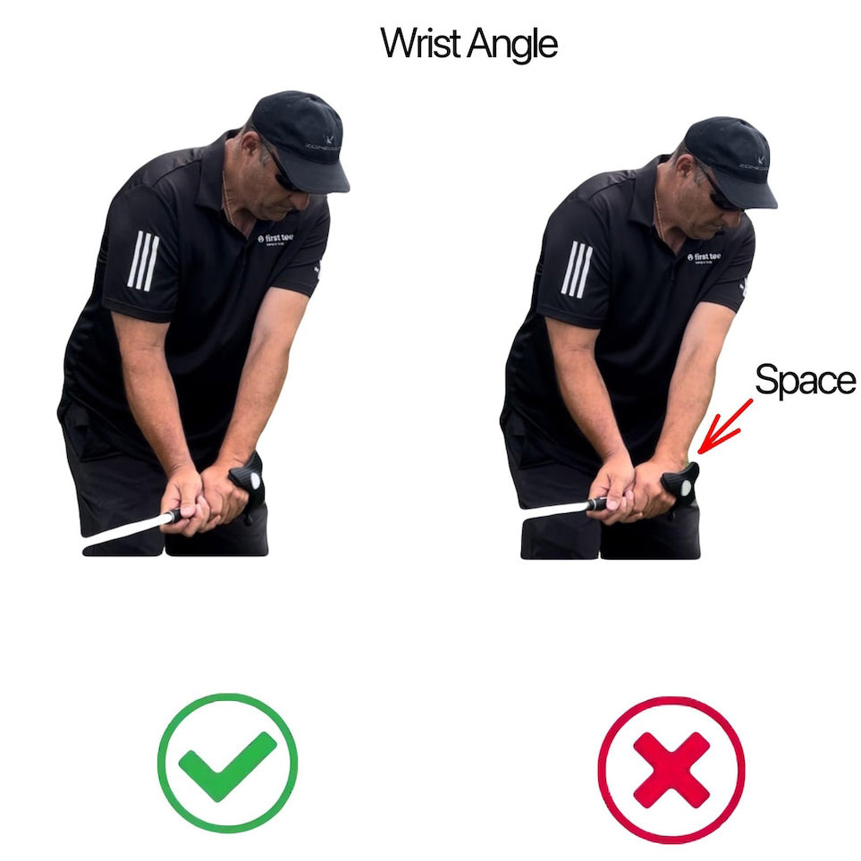 Locking Golf Grip – Swing Trainer for Professional Hand & Wrist Position