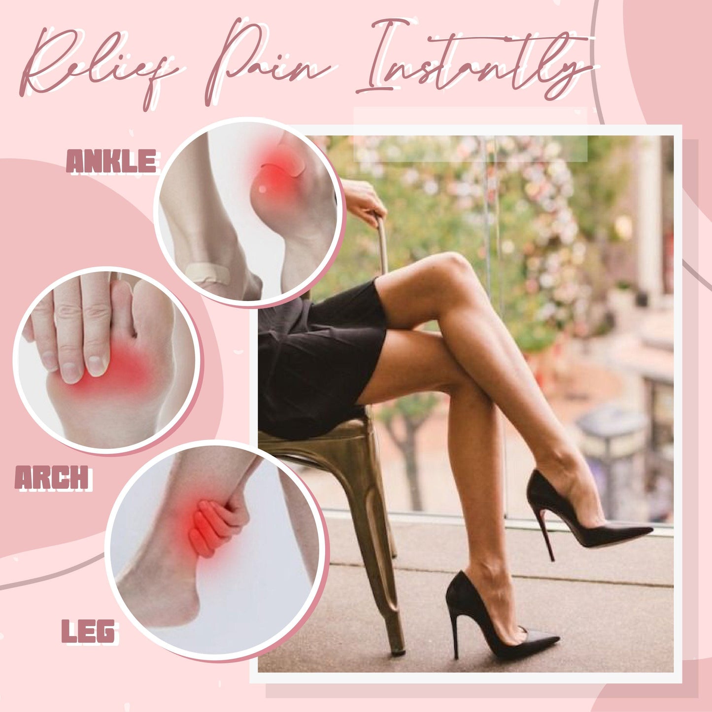 4D Cushioned Shoe Insoles